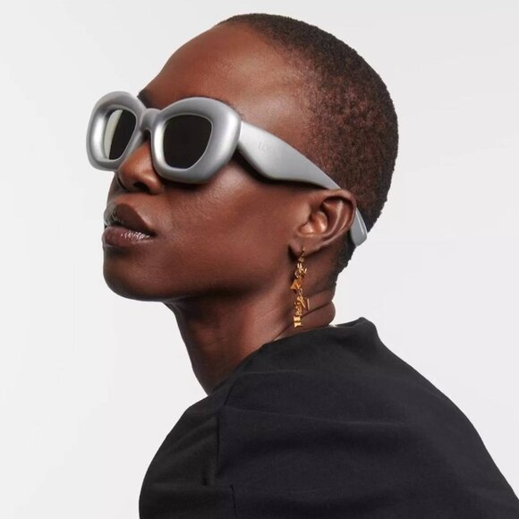 Final Price! Loewe LW40117I 20C Metallized/Silver Sunglasses main image 9